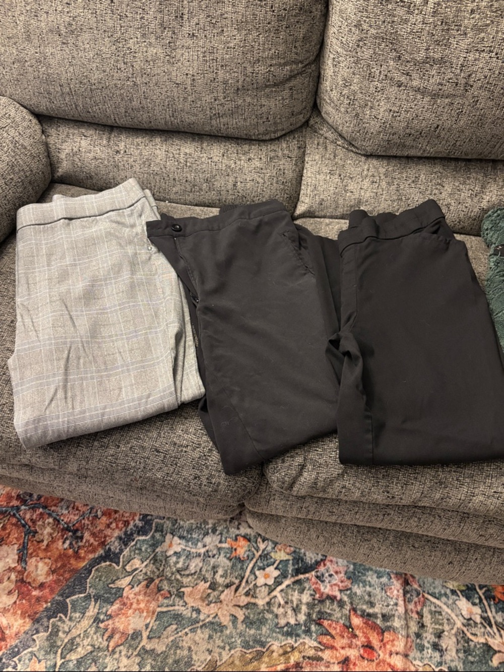 Black and Gray Women's Trousers Pack - Versatile Work & Casual Styles